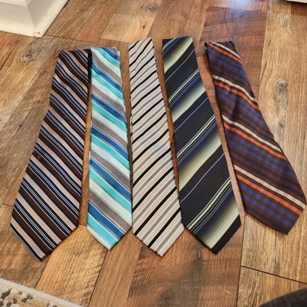 Set of 5 Mens Ties